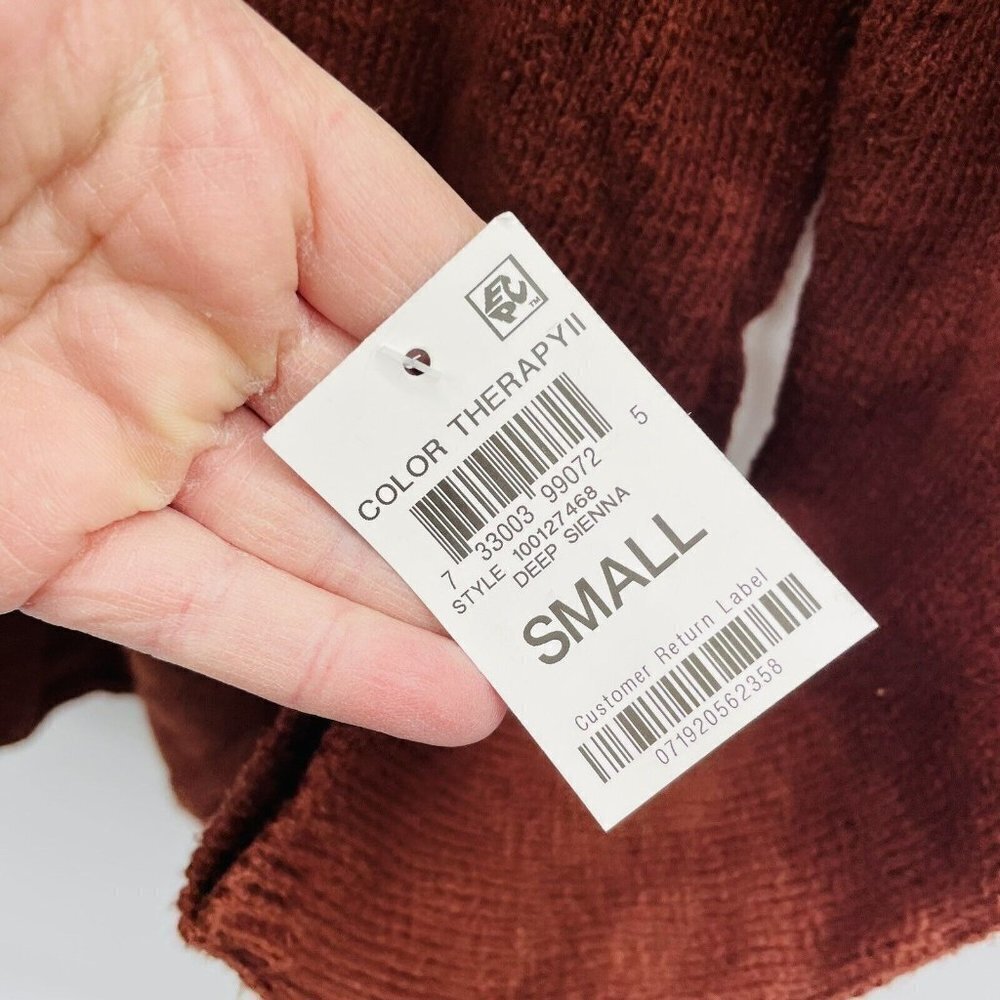 INC International Concepts Small Chain-Embellished Tunic Pullover Sweater‎ $89 - Picture 8 of 9